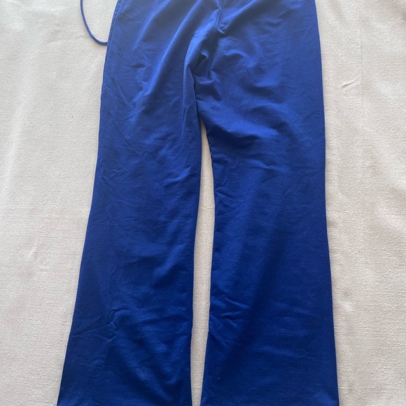 Christine Alexander Blue Hoodie with Silver Accents Sweat Set - Picture 10 of 11